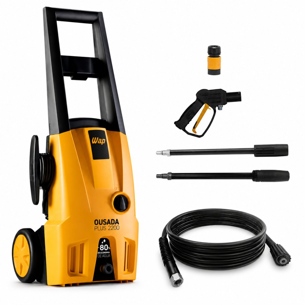 Lavadora de Alta Pressão WAP Ousada Plus 2200 1500W - 1750 PSI